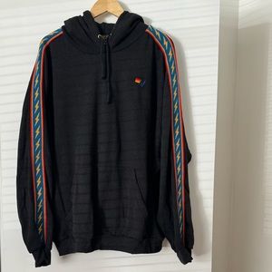 Aviator Nation Bolt Stripe Hoodie XL